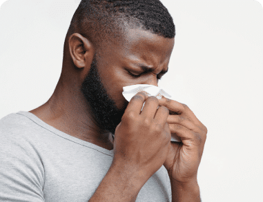 How rinses help the sinus infection.